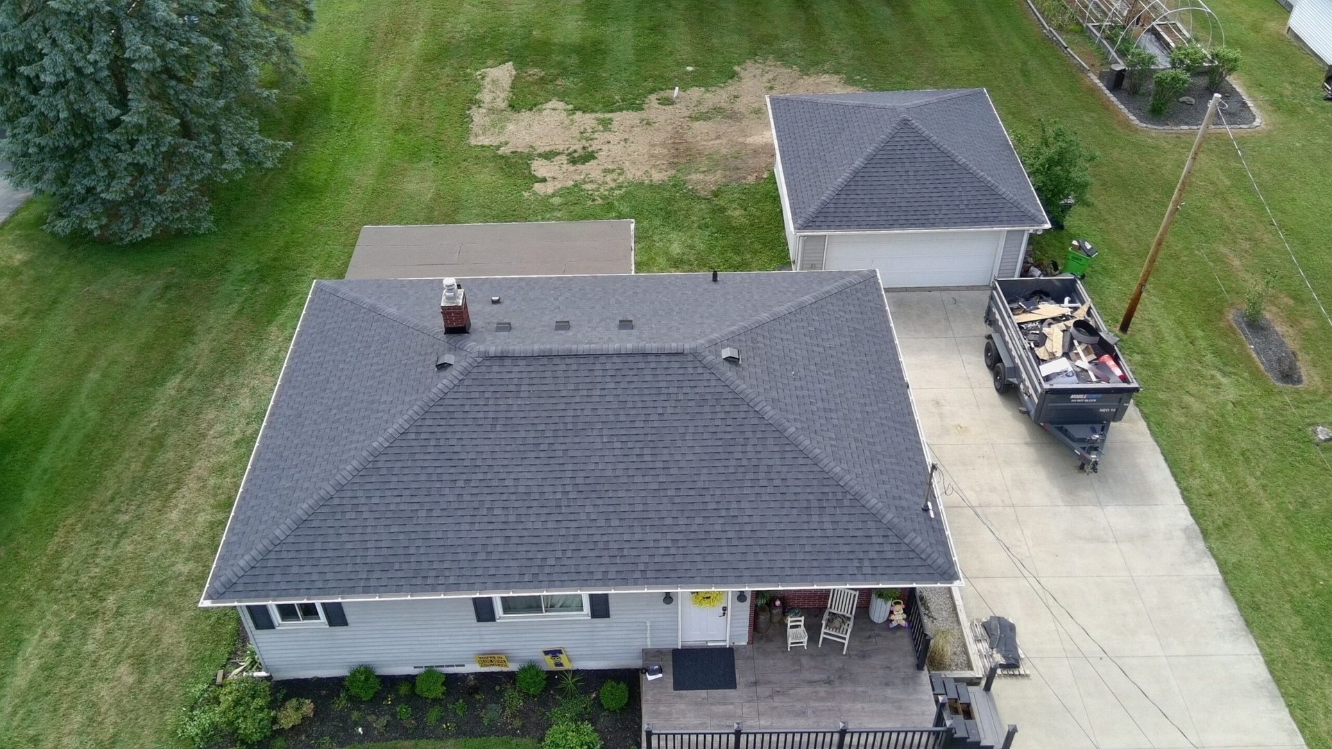Roof replacement Brunswick OH residential property