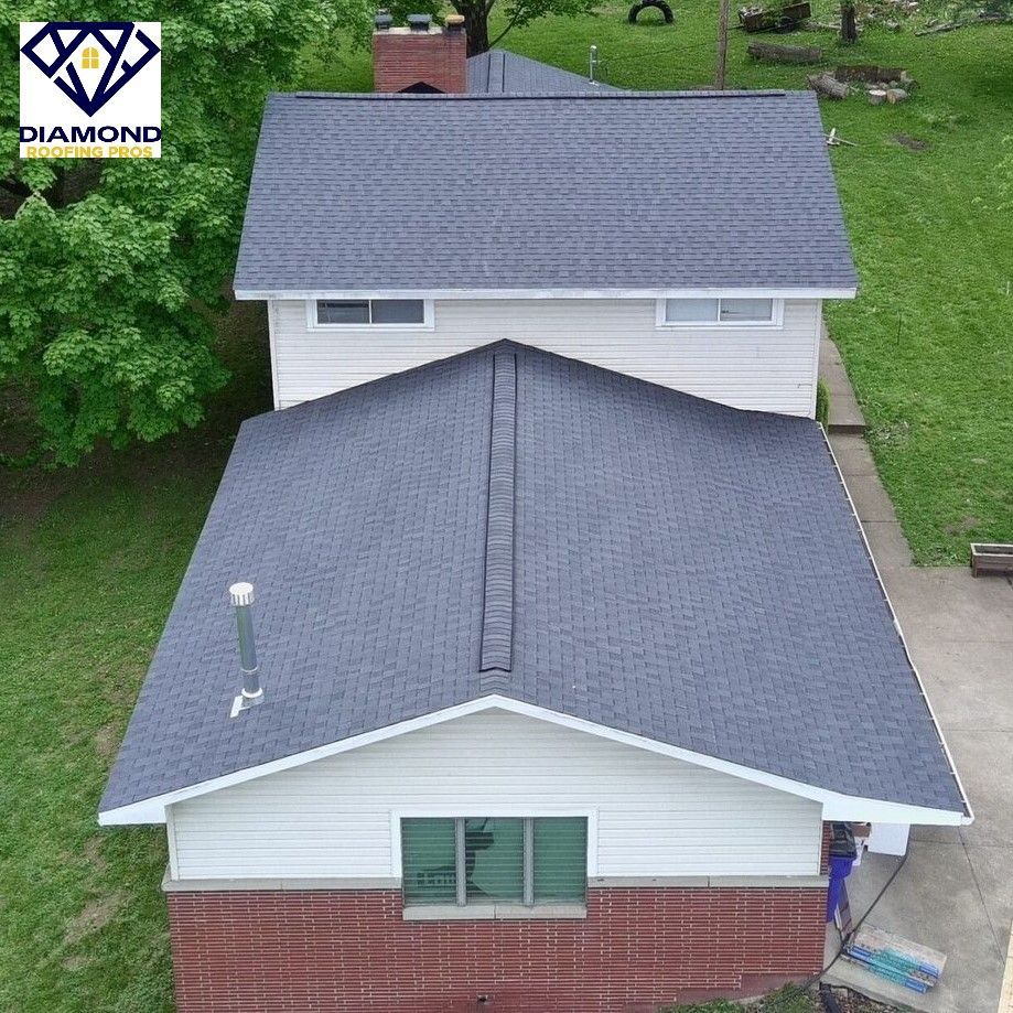 New siding on an Aurora, OH home