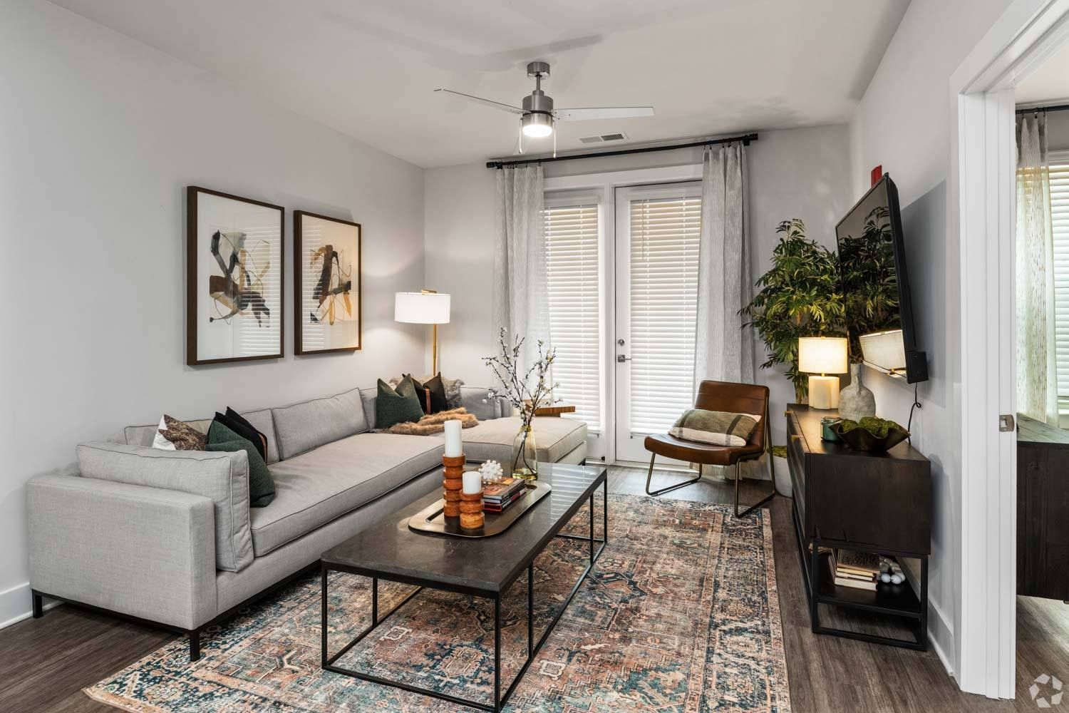 apartment floor plan.