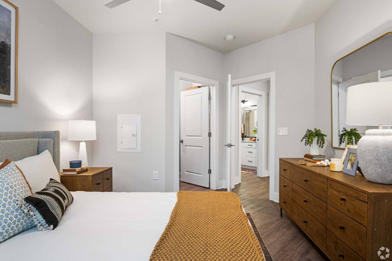 apartment floor plan.