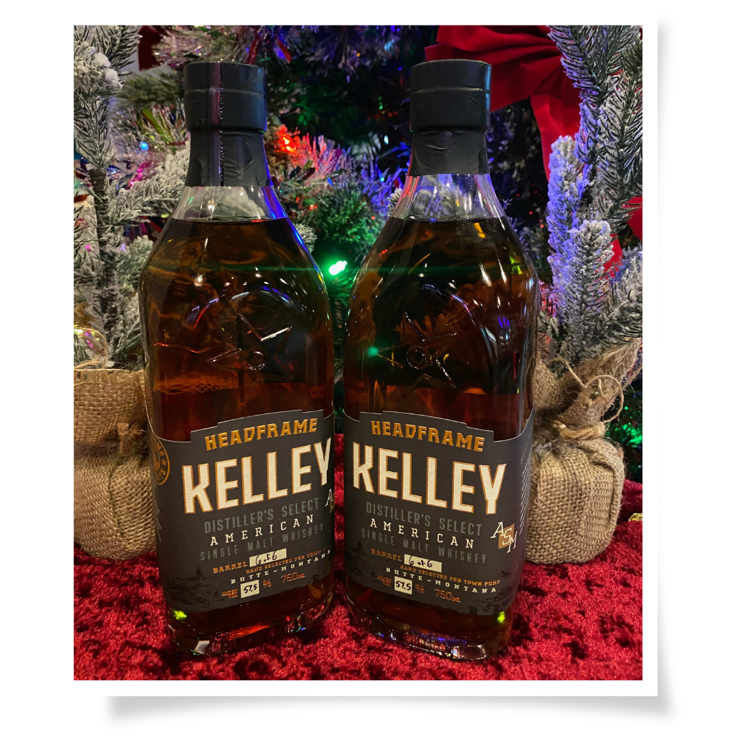 Headframe Spirits Kelley Single Barrel Bottles