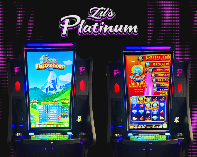 2 Lil's Platinum machines side by side