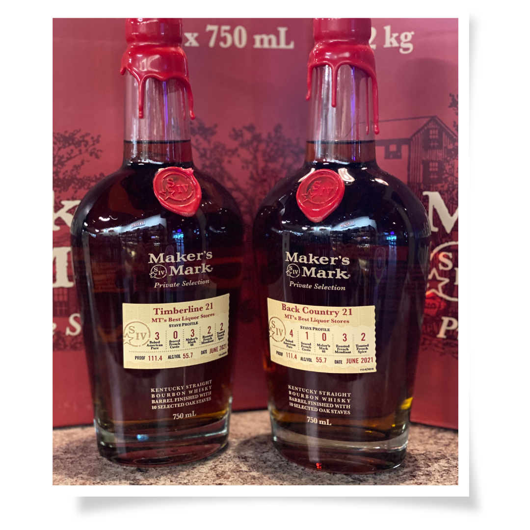 Maker's Mark Single Barrel Bottles