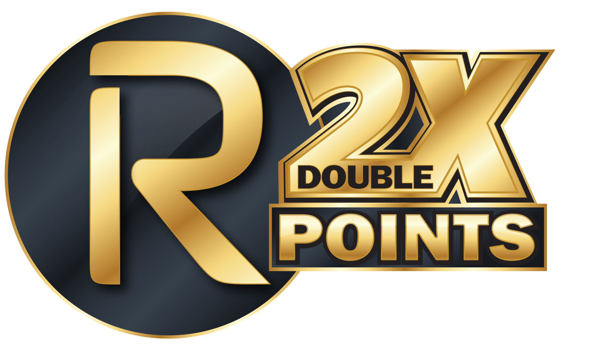 Real Rewards 2X (Double) points logo