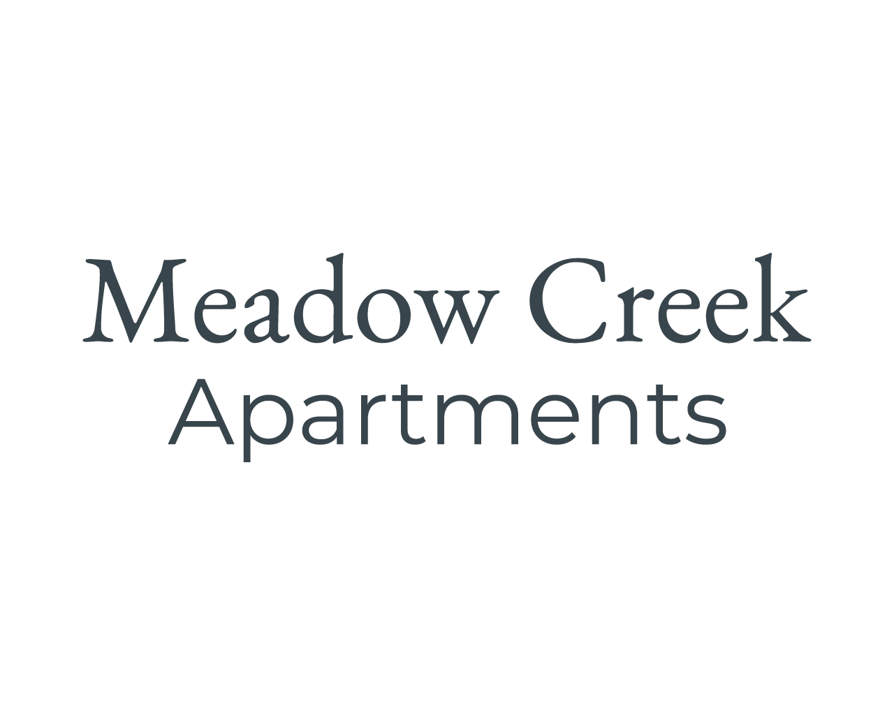 Meadow Creek Apartments Logo - Click to go to Home Page