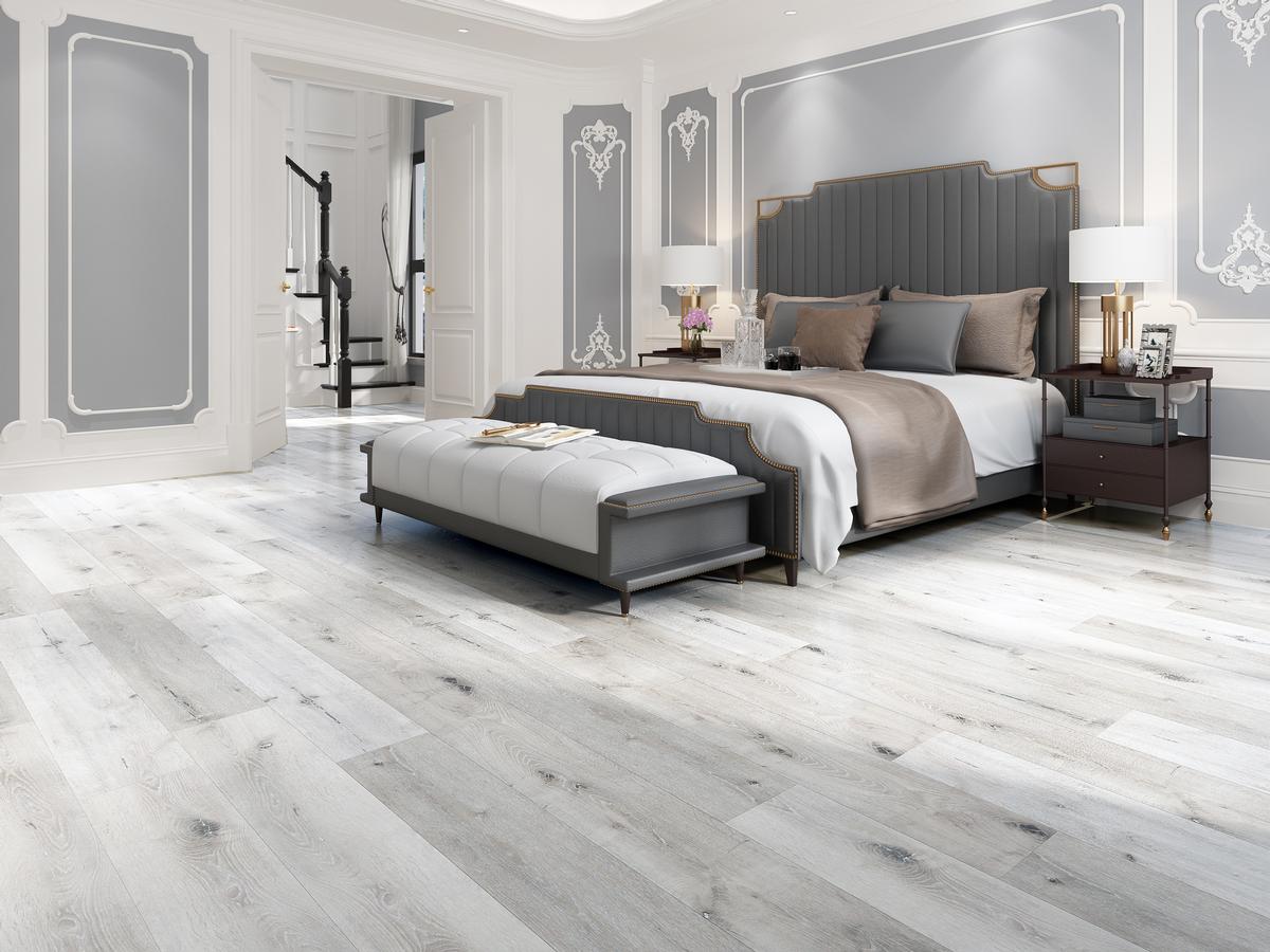 Bedroom Wooden Floor — Bristol, TN — Jimmy Rogers & Son Flooring & Cabinets