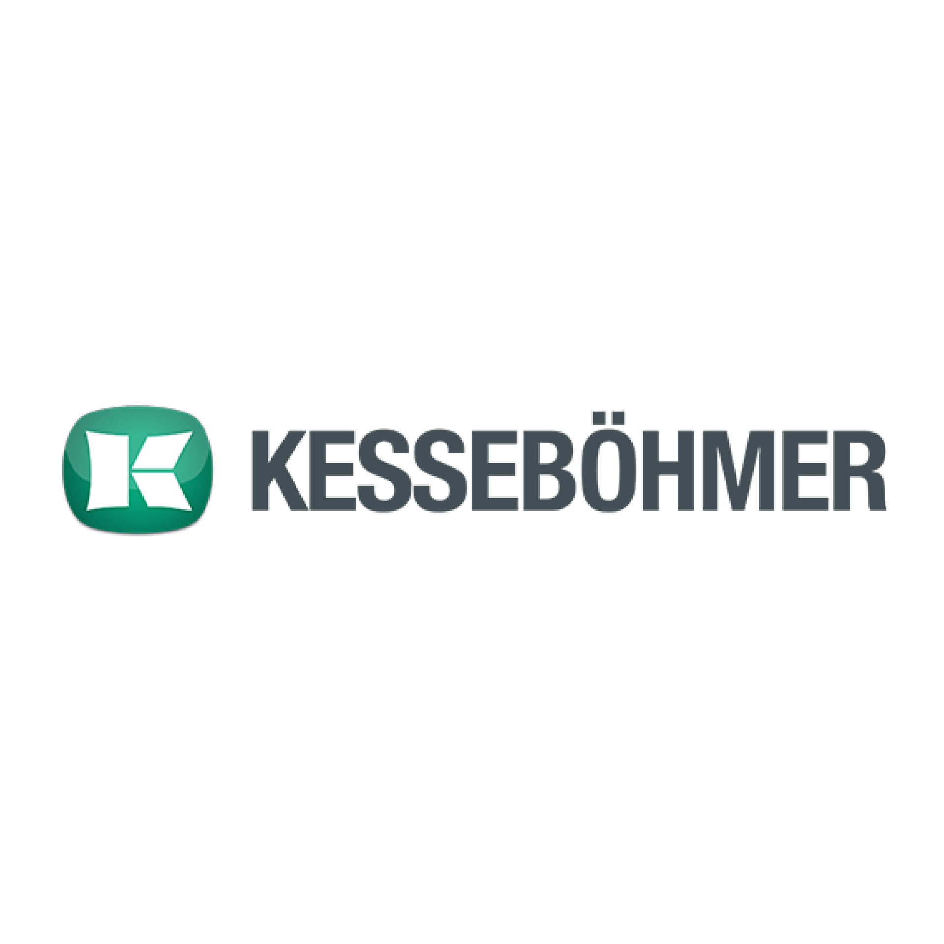 Kesseböhmer logo: green and white stylized 