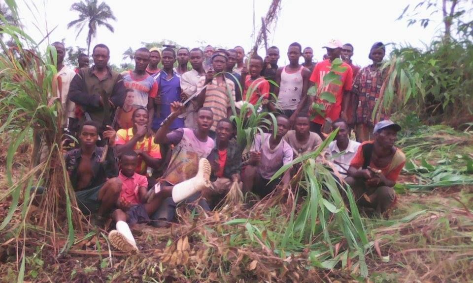 group of local young farmers