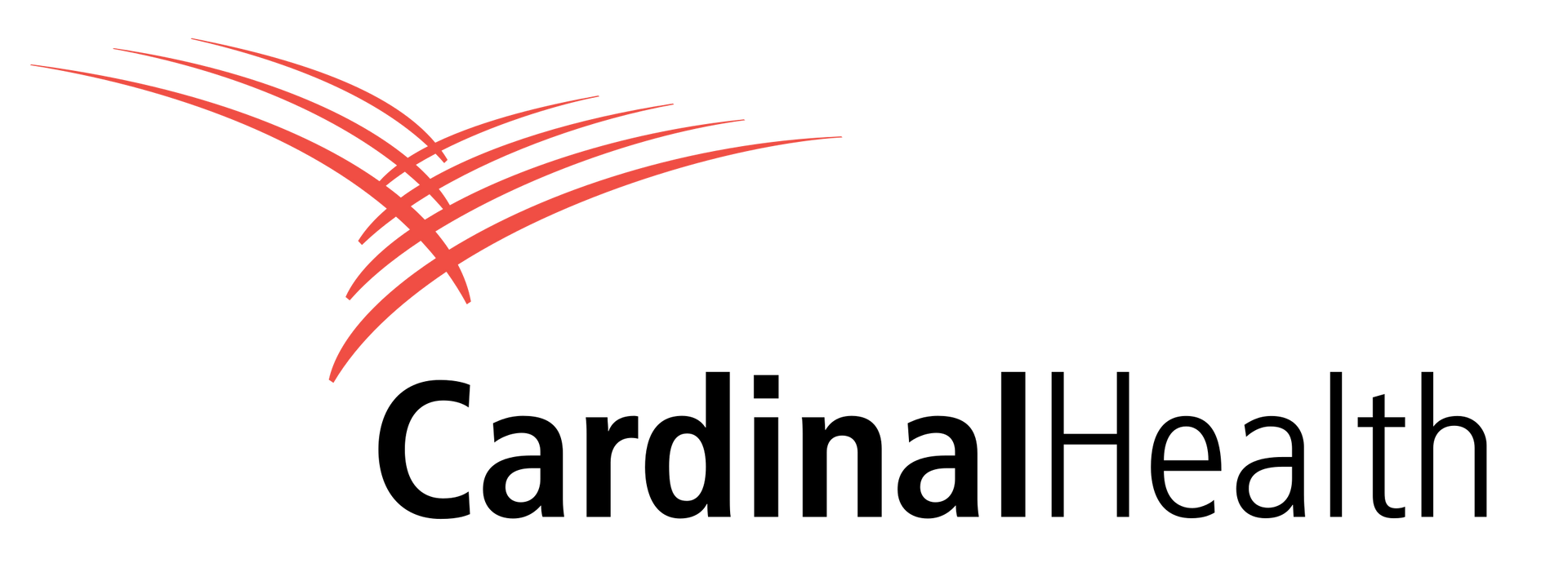 cardinal health logo with a red line cardinal icon