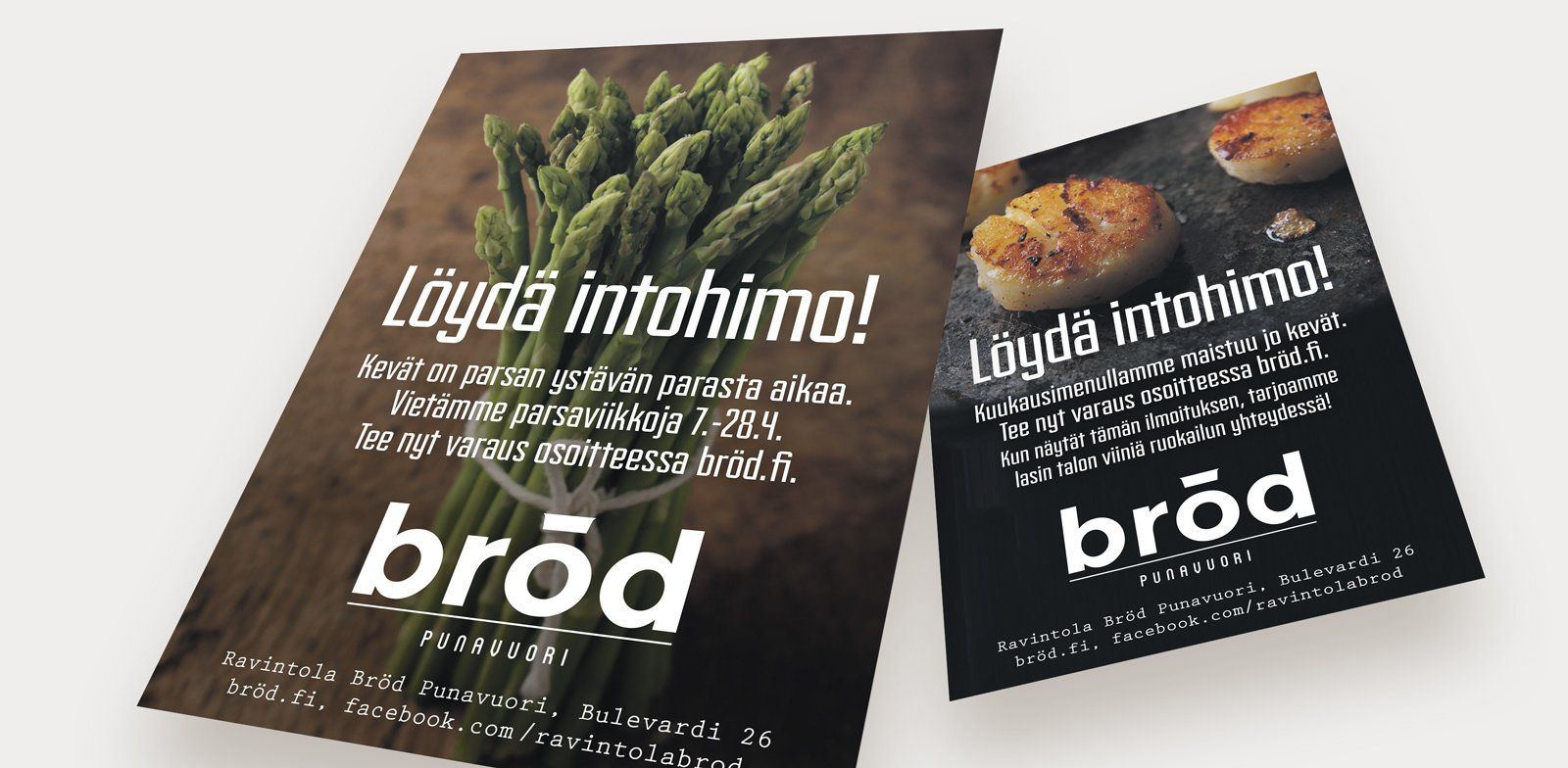 Ravintola Bröd - ilmoituksia