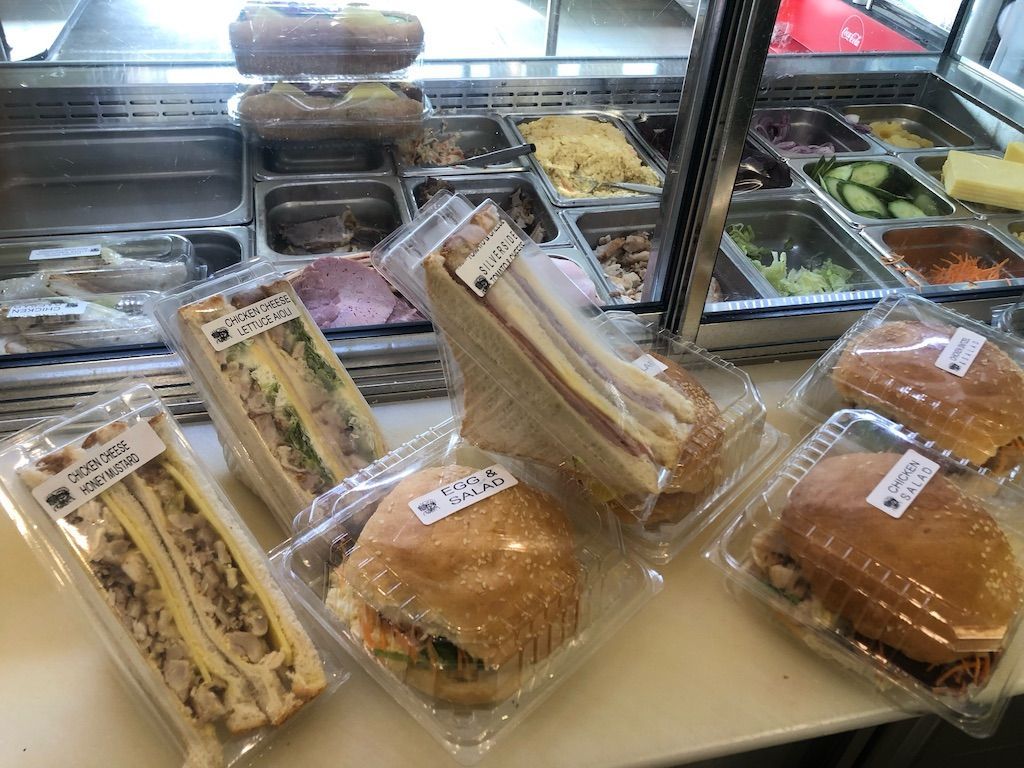 Two Packed Sandwiches — Coffee, Cakes & Pies in Gloucester in Gloucester, NSW