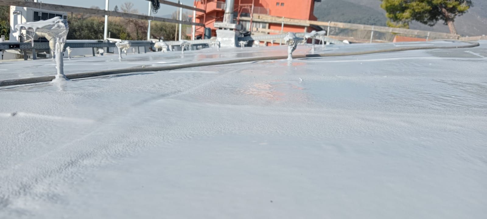 copertura tetti con poliurea