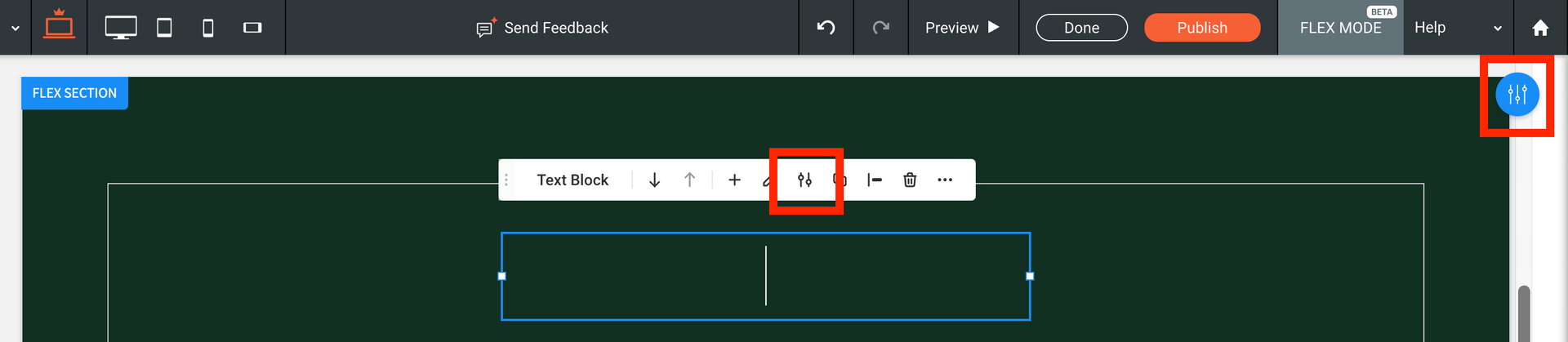 Flex Design Panel