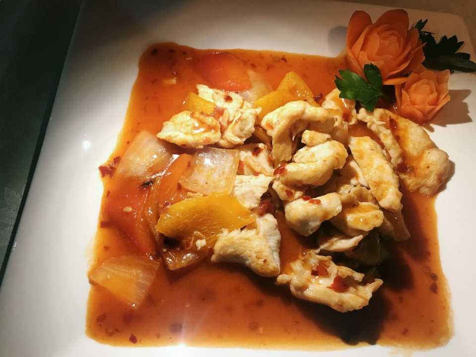 pollo con i peperoni