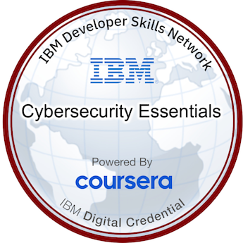 IBM Cybersecurity Essentials badge