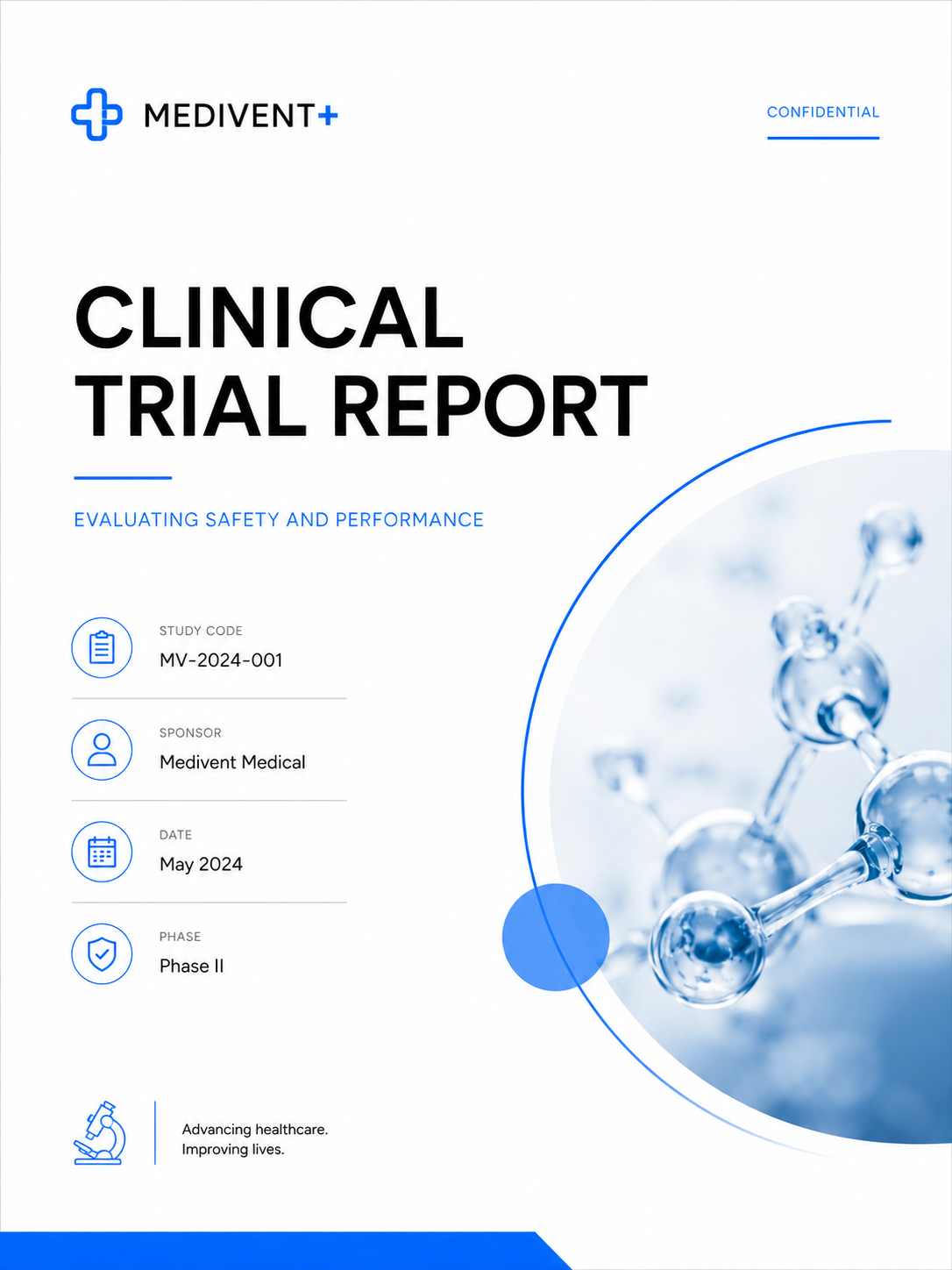 medical device clinical trial report