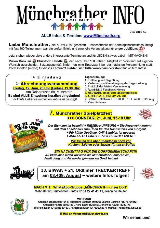 Münchrather Info