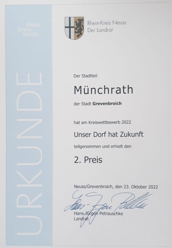 Unser Dorf hat Zukunft - MÜNCHRATH