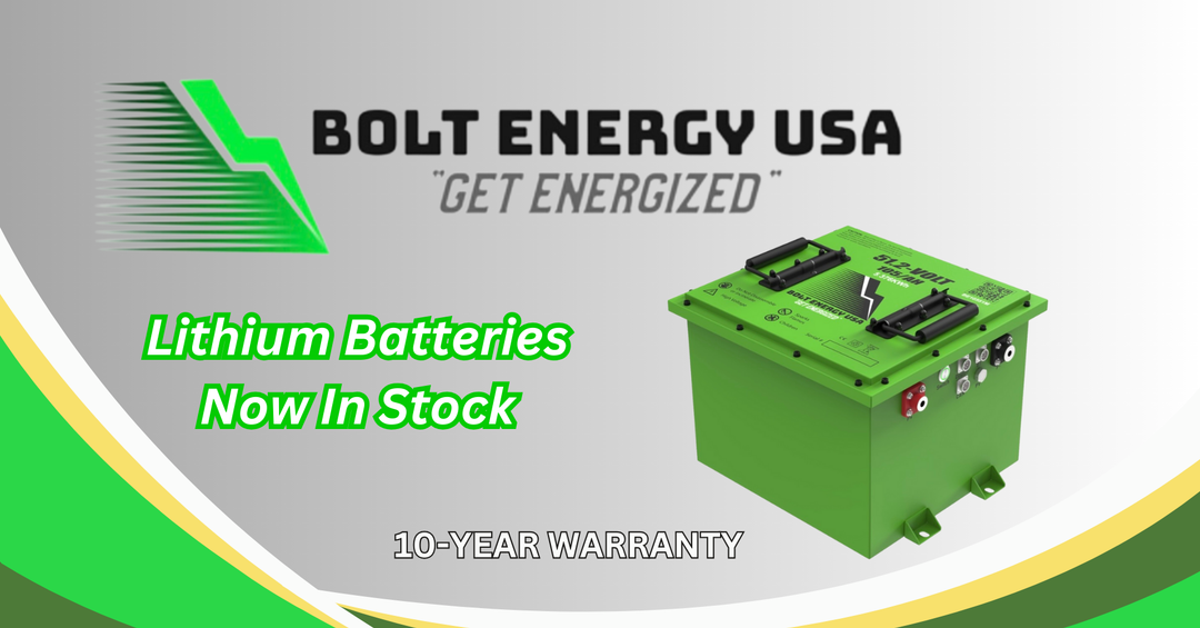 Bolt Lithium Golf Cart Batteries | Hole In One Golf Carts
