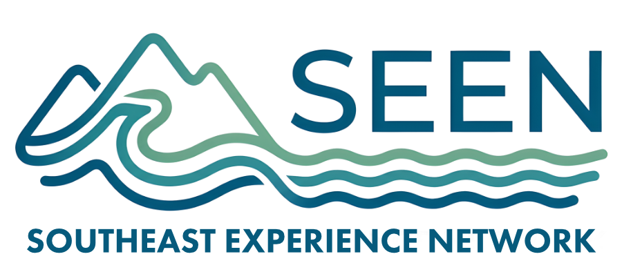 SEEN logo with teal mountain icon and “Southeast Experience Network” text