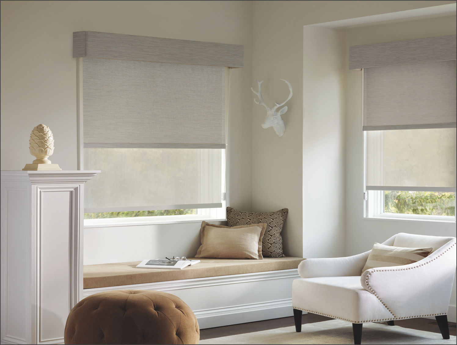 Roller Shade With Valance