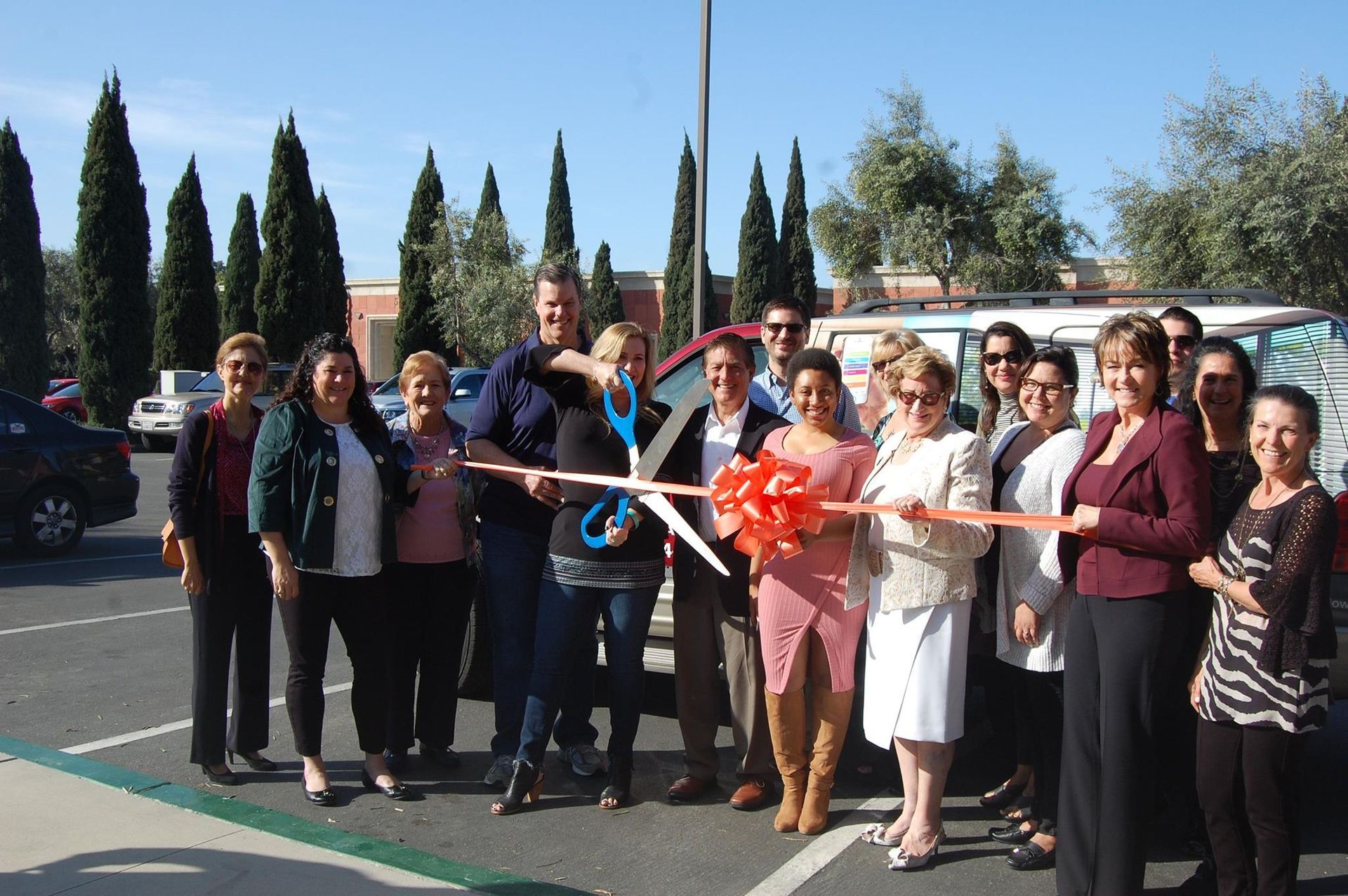Window Spaces @ ribbon cutting at Chamber of commerce, Carlsbad, CA