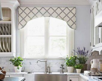 fabric cornice