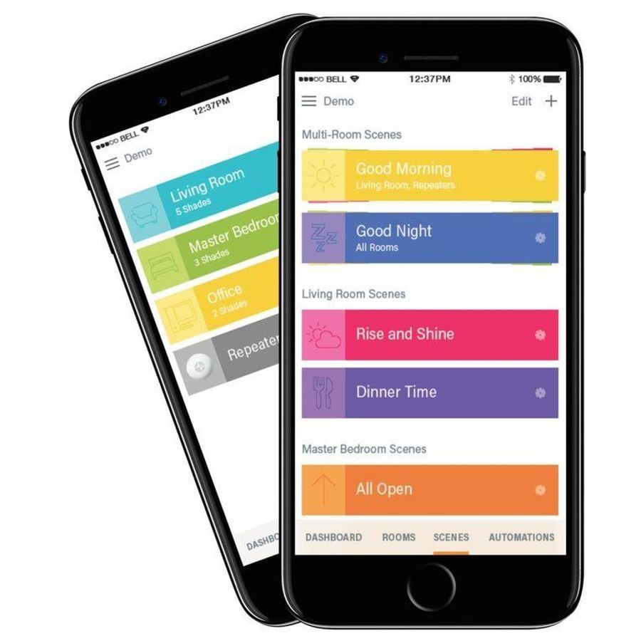 Hunter Douglas powerview application