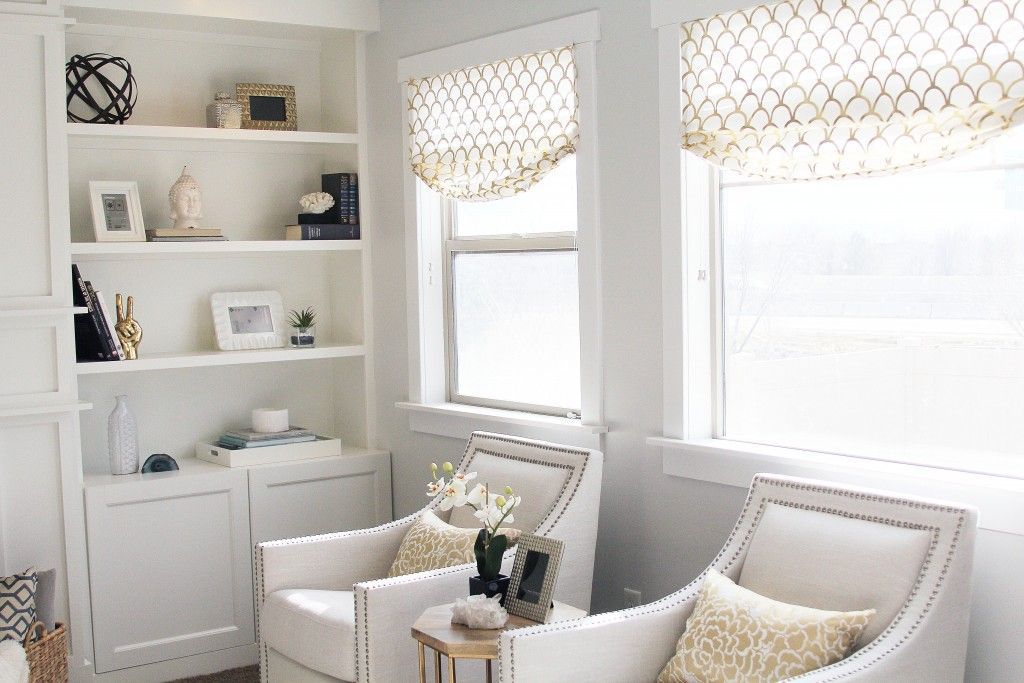 relaxed roman style shades