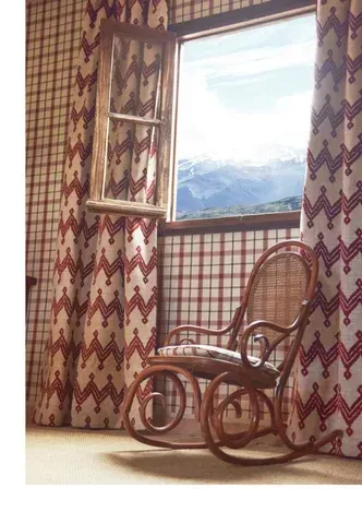 CORTINA EN NAVAJO FABRIC
