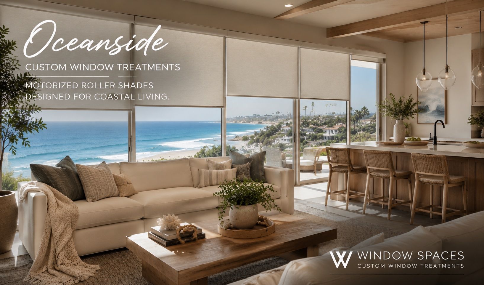 motorized roller shades - oceanside, ca