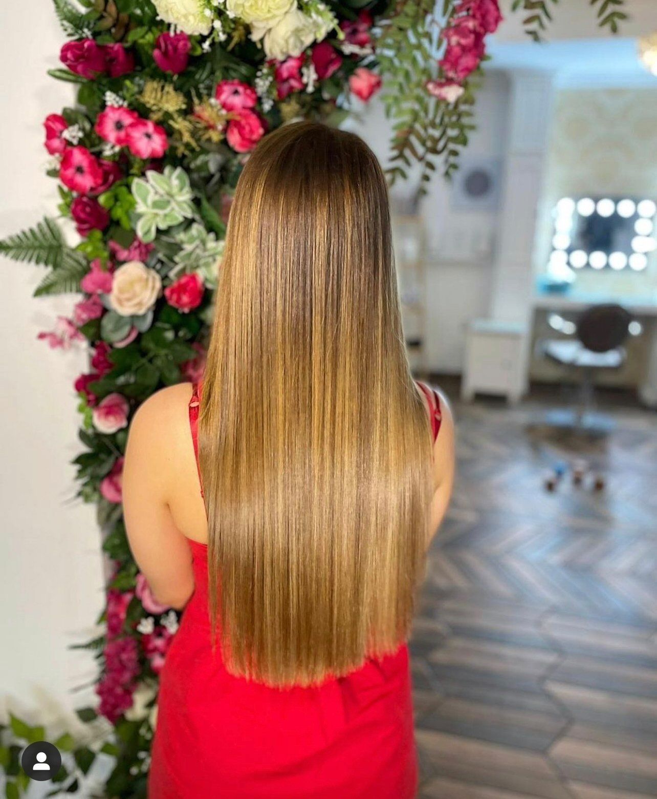 La Bella Vita free hand balayage with toner