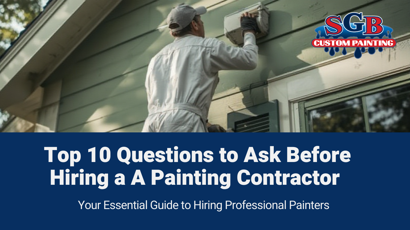 Top 10 Questions To Ask Before Hiring A Painting Contractor In Chico