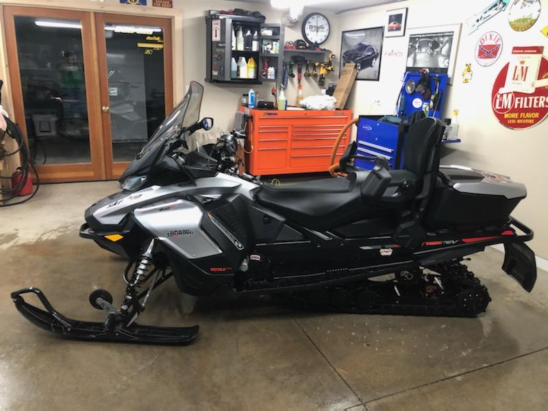 Snowmobile wax and polish