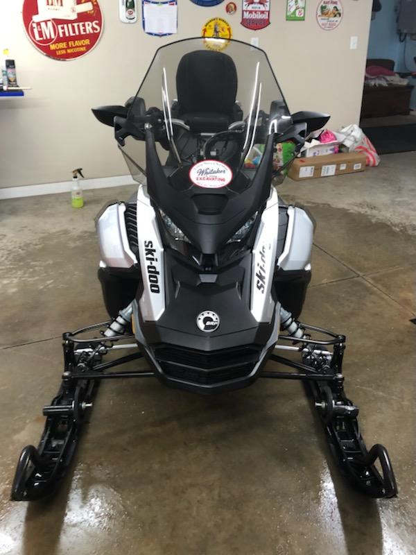 Post‑ride snowmobile wash