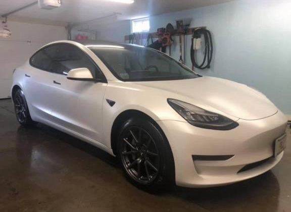 tesla car detailing