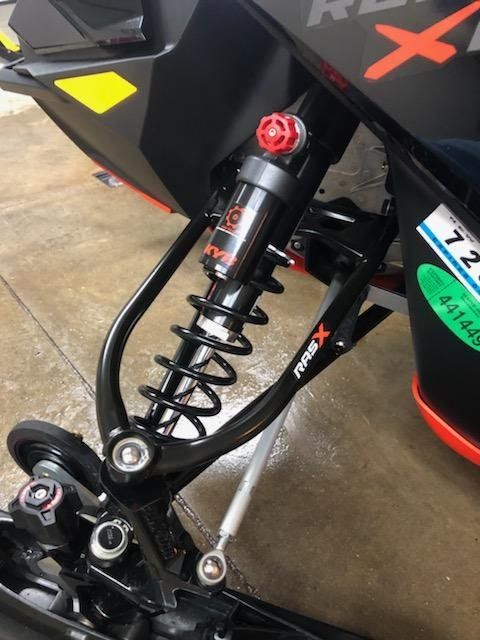 Snowmobile suspension cleaning