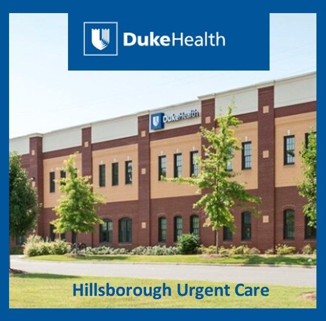 A blue logo for duke primary care
