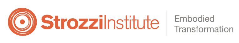 Logo of the Strozzi Institute with the tagline