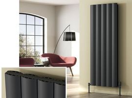 Modern Tall Anthracite Designer Radiators