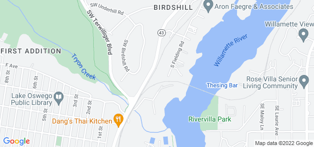 Map of business location