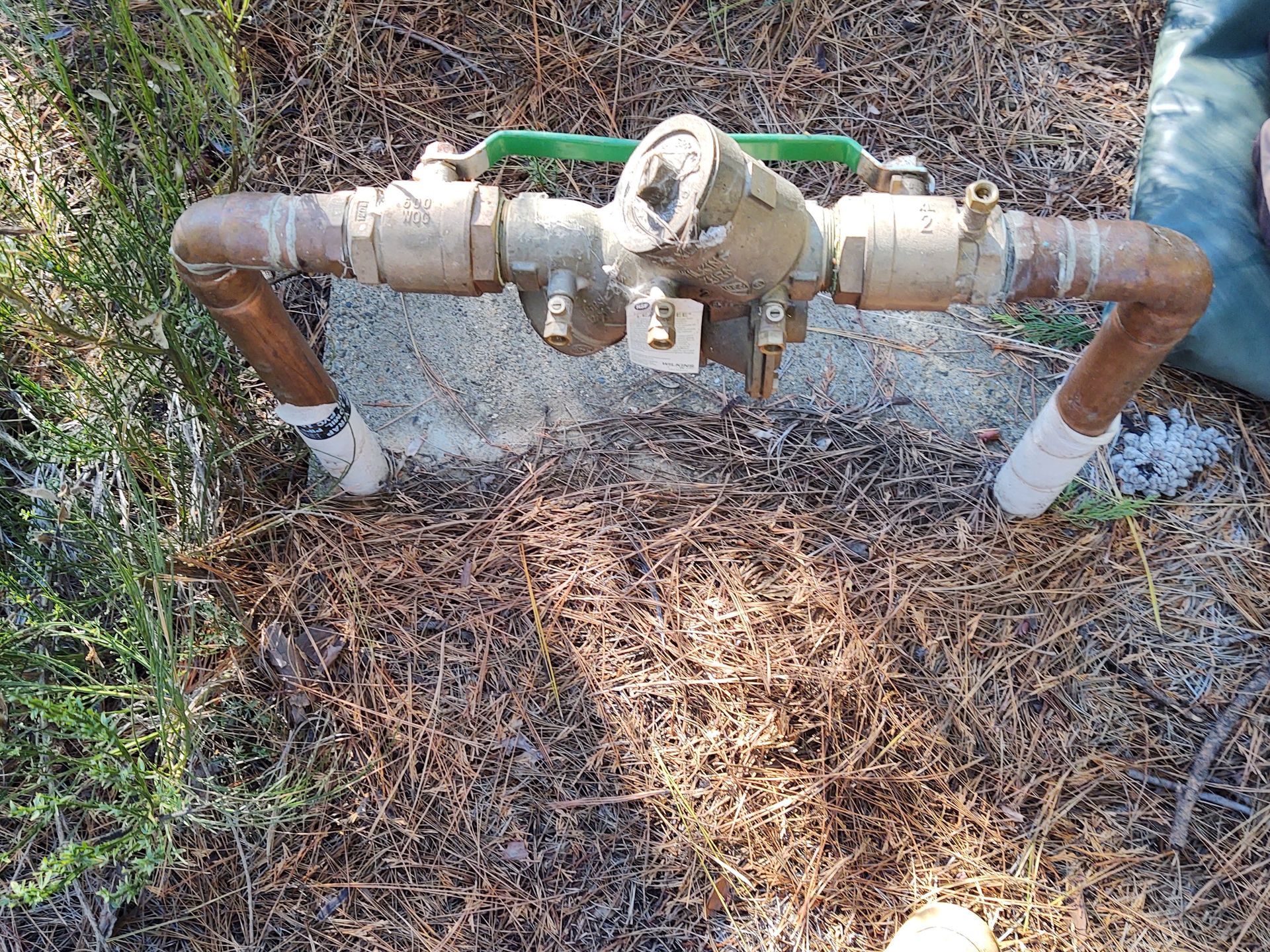Orange hat worker - Georgetown, CA | DMI Pump Service