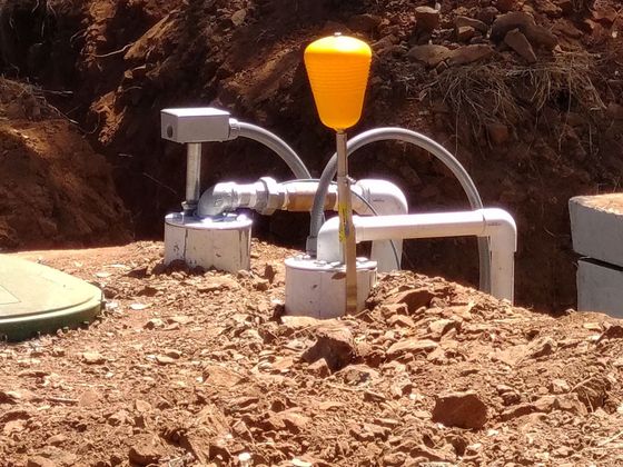 Worker inspecting pipe - Georgetown, CA | DMI Pump Service Water Well Pump - Georgetown, CA | DMI Pump Service
