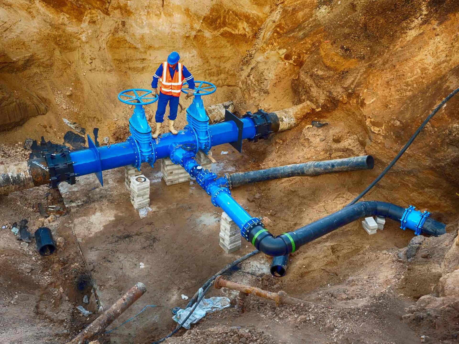 Water Line Installation — Chapin, SC — T-21 Construction and Land Services