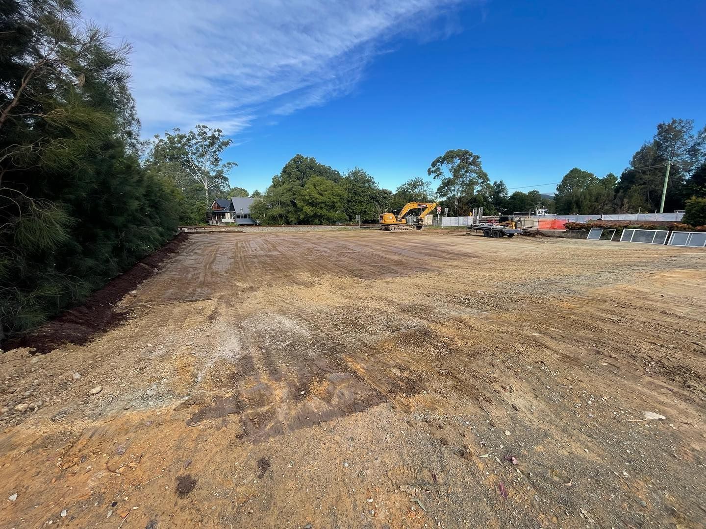 Excavator — Site Leveling in Kendall, NSW