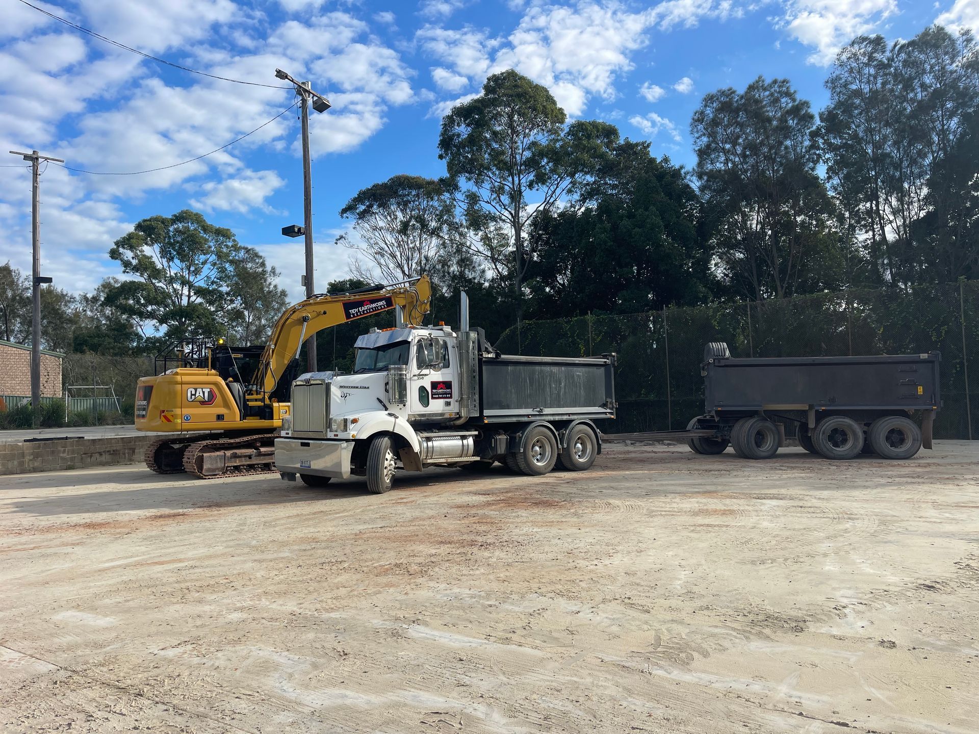 Excavator — Site Leveling in Kendall, NSW Excavator — Site Leveling in Kendall, NSW