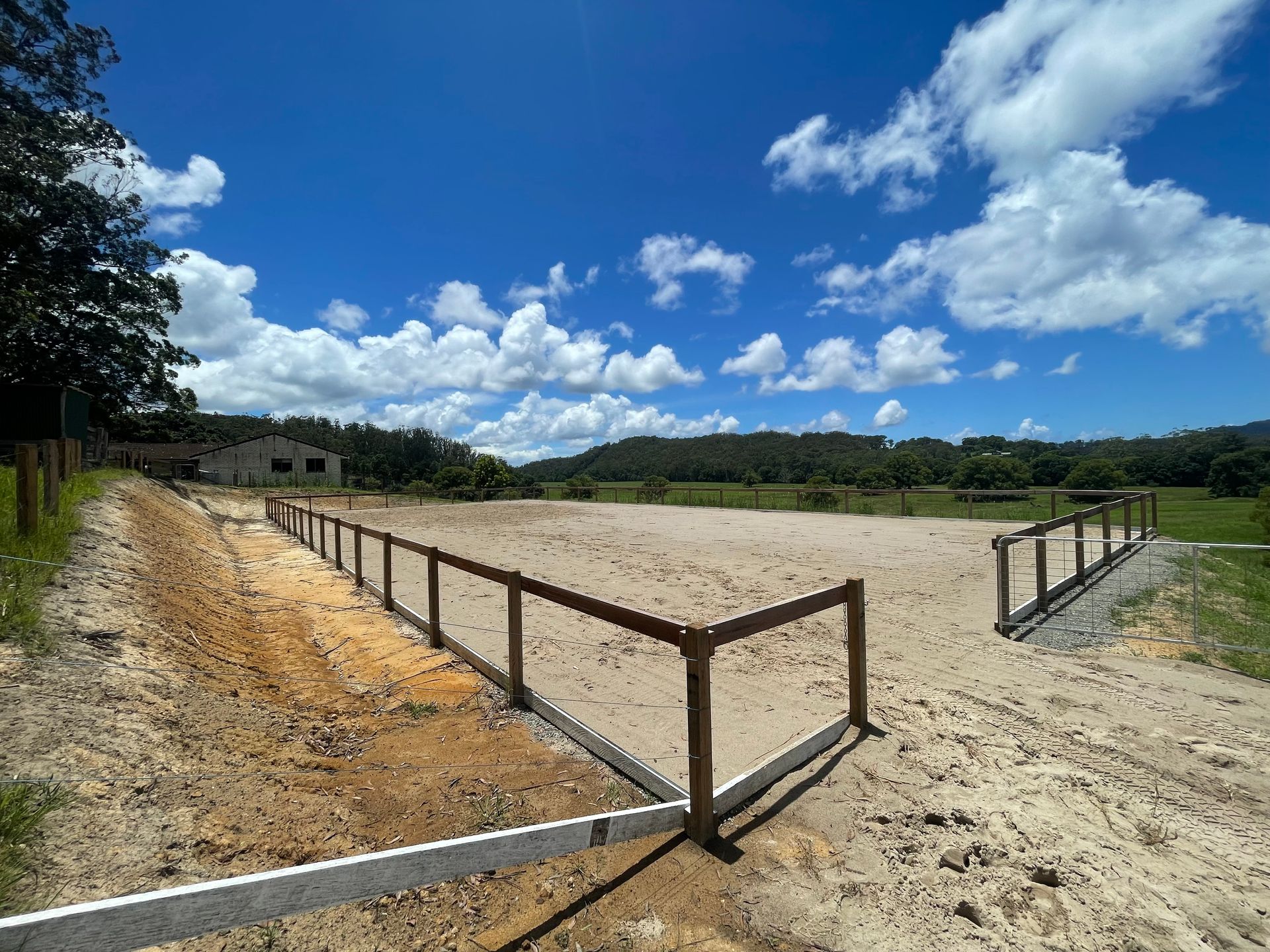 Excavator — Earthworks Services in Kendall, NSW