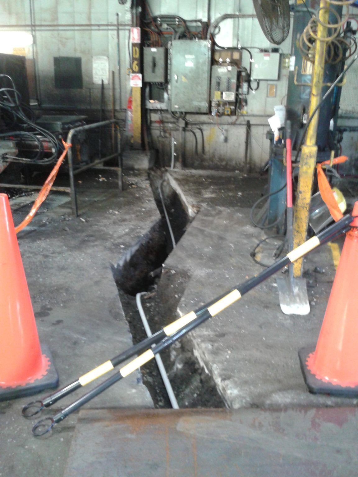 Trench — Runcorn, QLD — Runcorn Electrical Services Pty Ltd