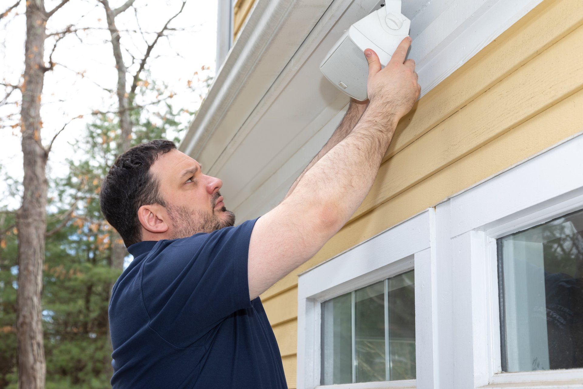 Outdoor Speaker Installation