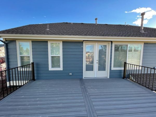 Blue House Roof
